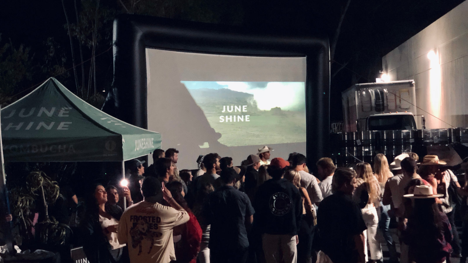Juneshine hosting a corporate event party