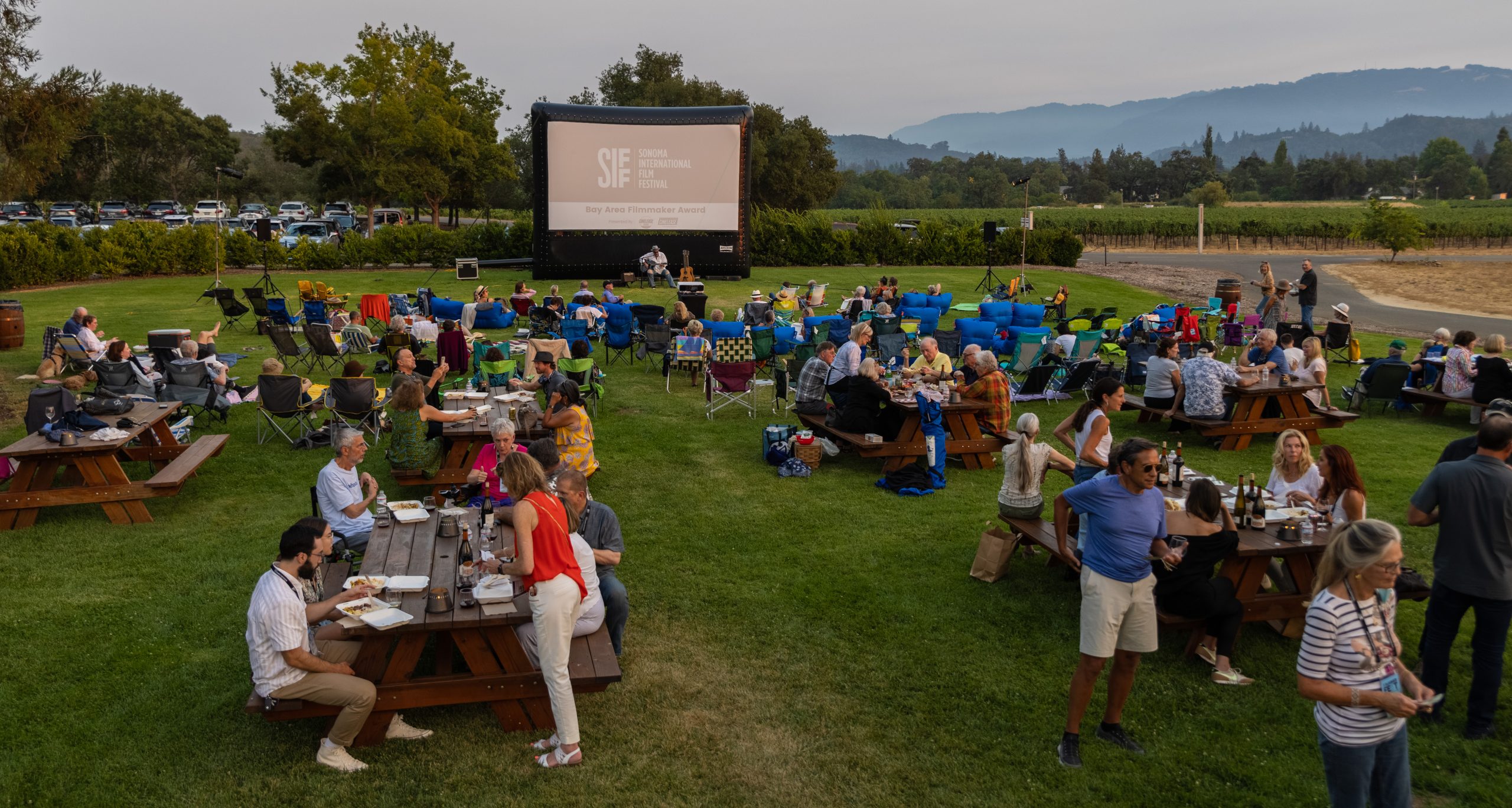 East Bay Projector Screen Rental Services FunFlicks® CA