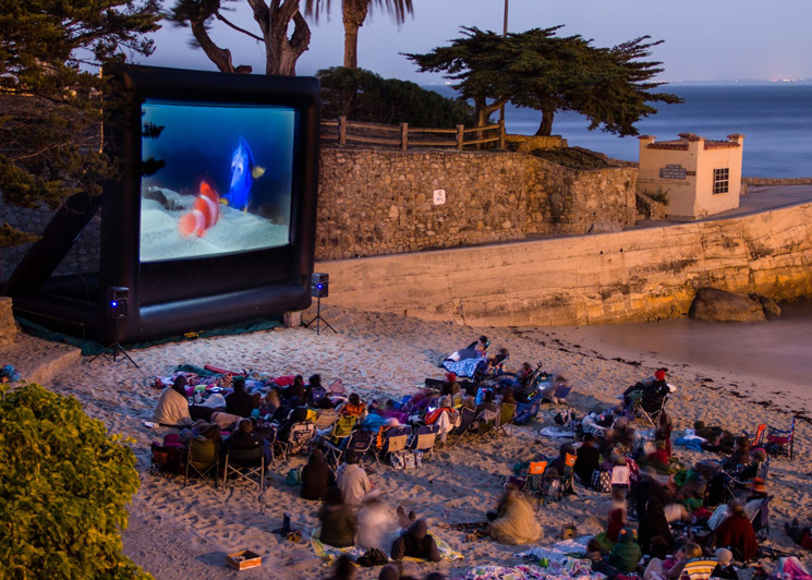 FunFlicks party on the beach