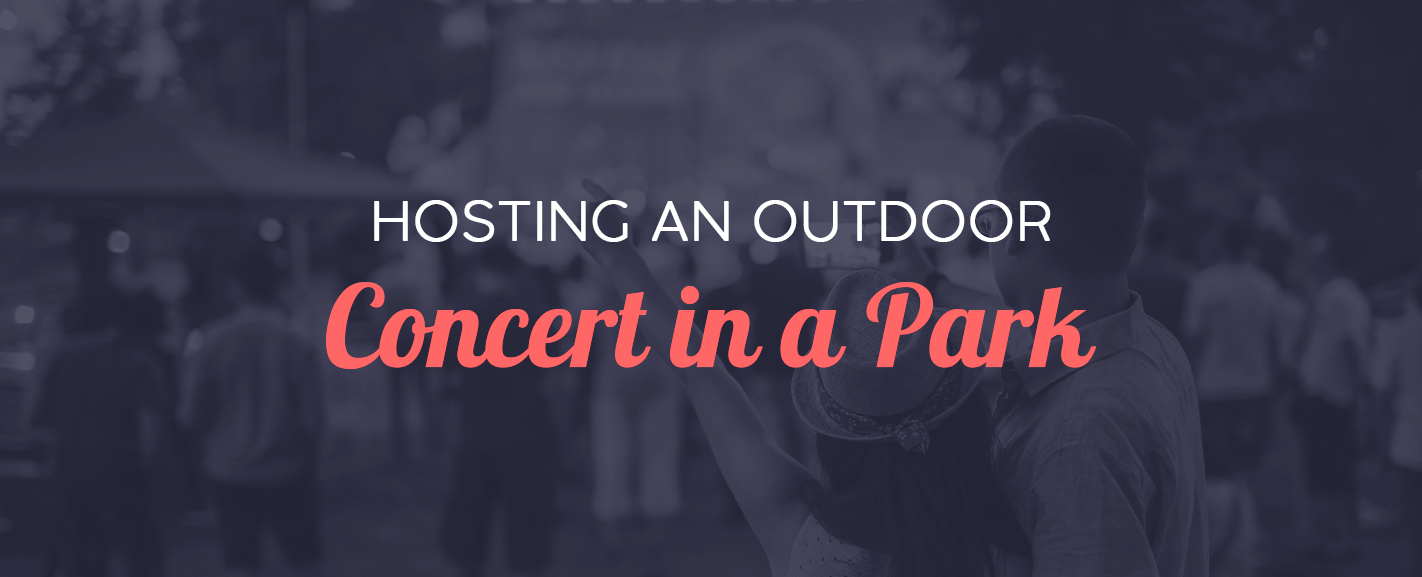 Hosting an Outdoor Concert in a Park banner
