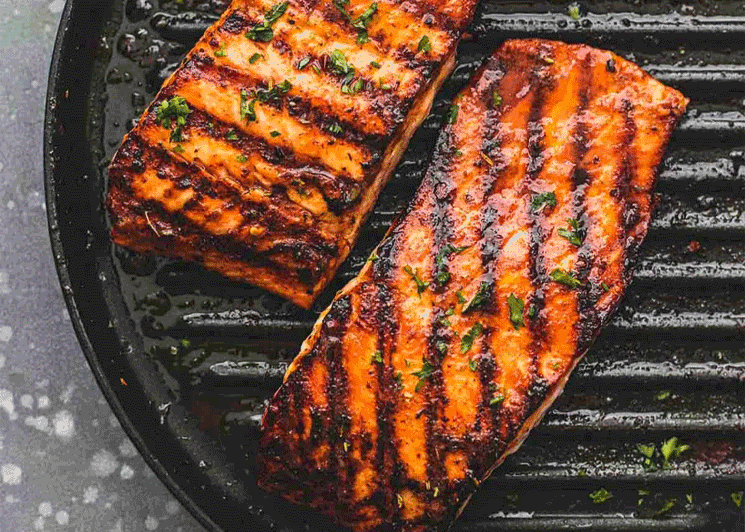 Cajun Grilled Salmon by Creme de la Crumb